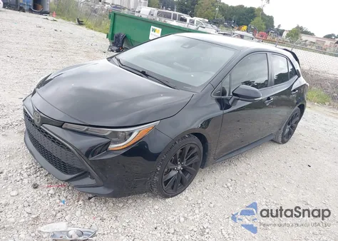 2021 Toyota Corolla Se Nightshade Edition z USA, uszkodzony, nr VIN JTND4MBE5M3134654